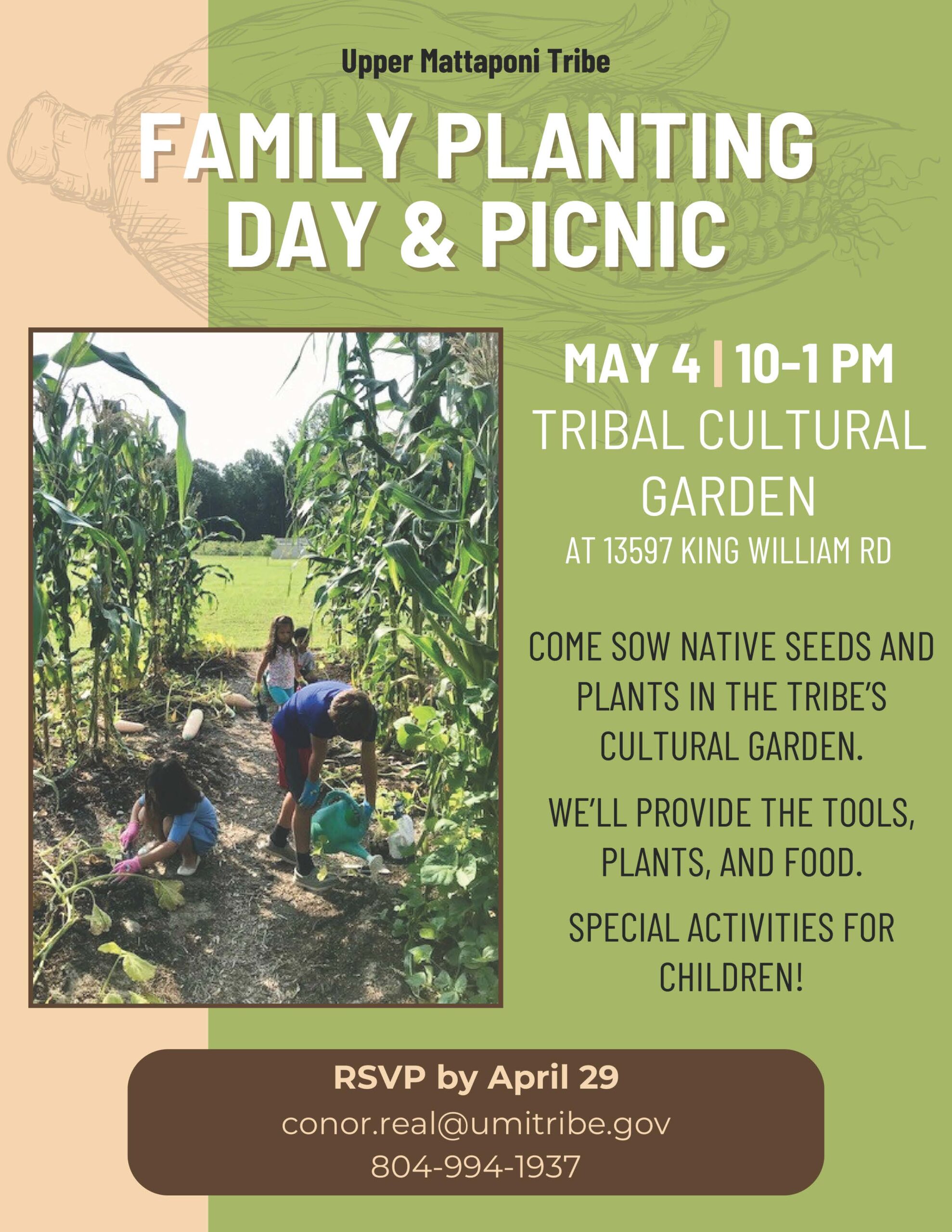 Family Planting Day & Picnic