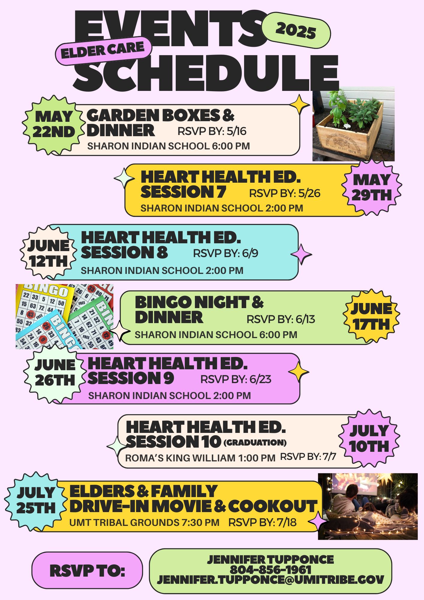 Elder Events May - July 2025 Elder Events May - July 2025